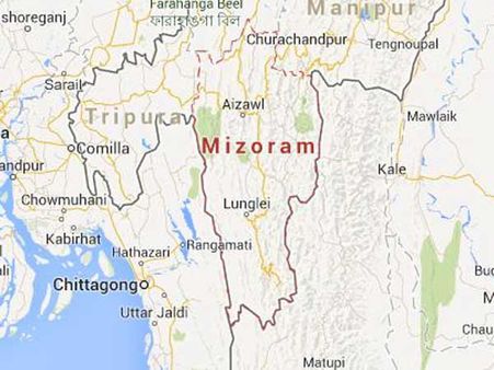Sinking of land in Mizoram, locals help 22 families evacuate