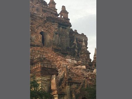 Powerful quake rocks Myanmar; tremors felt in East India