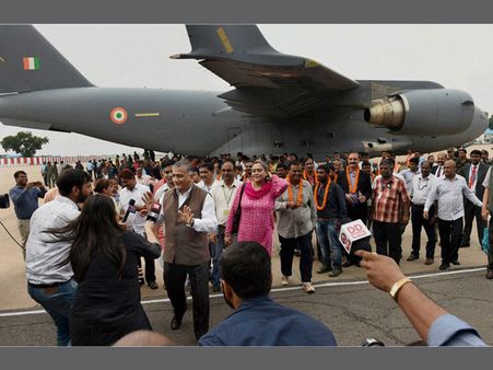 US praises IAF for South Sudan evacuation