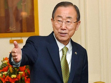 UN chief Ban-Ki moon calls for better opportunities for women