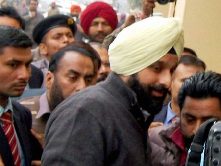 Shoe hurled at Majithia amid ruckus in Punjab Assembly