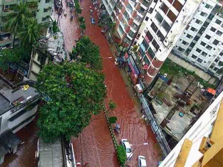 Animal sacrifices turn Dhaka streets into rivers of blood