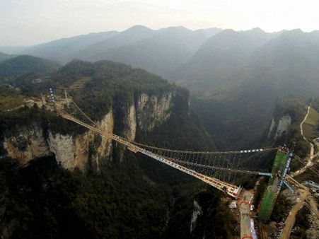 World's highest glass bridge to reopen in October