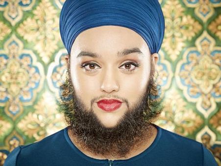 Sikh model with beard is a Guinness World Record holder