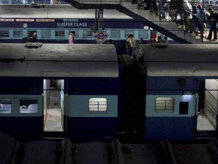 Rail passengers allege robbery, halt train for 45 mins
