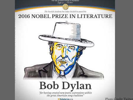 'Dylan's Nobel prize, recognition of humanity'