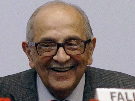 Tolerance has nose-dived in India: Fali Nariman