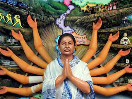 This Durga Puja pray to ‘Maa’ Mamata Banerjee