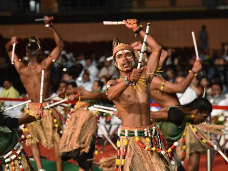 In Pics: Artists spin their magic at National Tribal Carnival