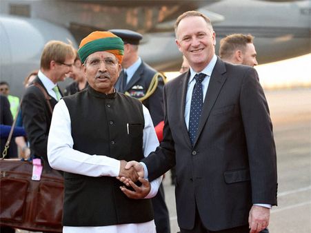 (In Pics) Building relations: New Zealand PM John Key in India