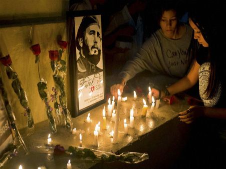 Cuba begins official tribute to Fidel Castro