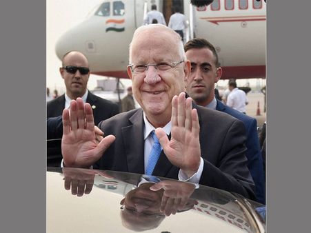 (In Pics) Israeli President Reuven Rivlin in New Delhi