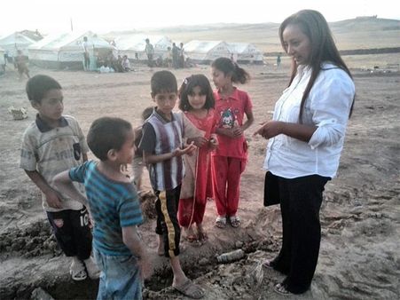 Art of living's spiritual touch for ISIS struck Iraq