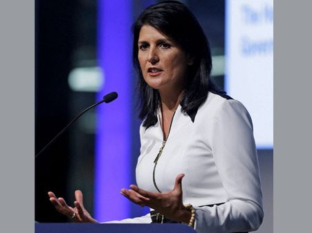 Nikki Haley confirmed as new US envoy to UN