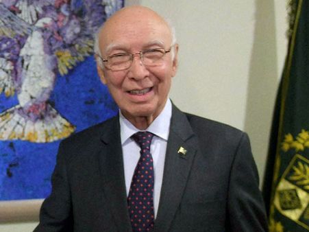 Pakistan lobbying with Indians against Modi's 'extremism': Aziz