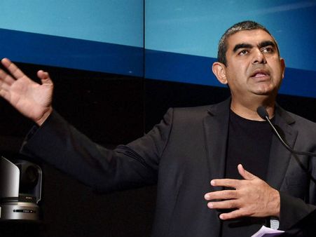 Infosys' customer delight at 10-year high: Vishal Sikka