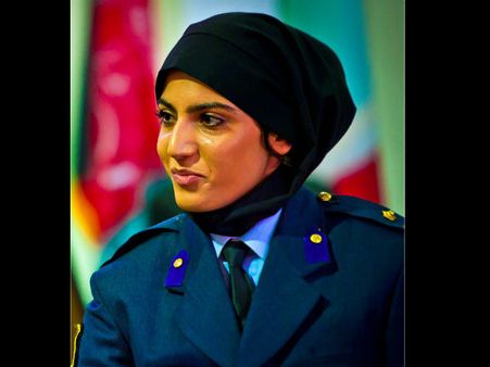 Afghanistan's first woman pilot denies she sought US asylum
