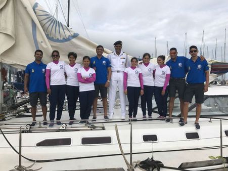 Indian Navy's all woman sail boat reaches Cape Town