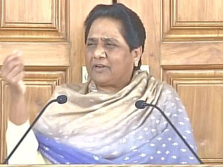 BSP's account legal, BJP maligning us: Mayawati