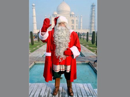 In Pics: Santa Claus makes an appearance across the world