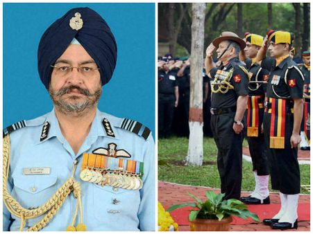 New Army, IAF chiefs take over