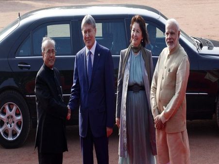 Kyrgyzstan President to hold bilateral talks with Modi