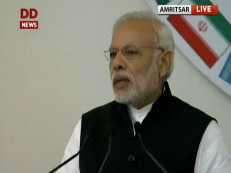 Narendra Modi calls for support against terror at Heart of Asia Summit