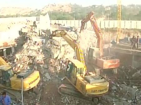 Toll from Hyderabad building collapse rises to 11