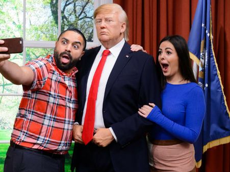 In Pics: Donald Trump's wax statue at Madame Tussauds unveiled