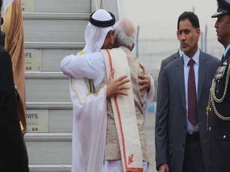 R-Day chief guest, Abu Dhabi crown prince, arrives in Delhi