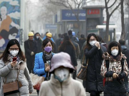 In Pics: Smog crisis in China