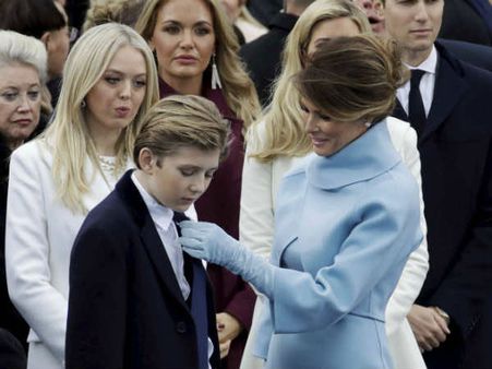 Chelsea Clinton defends Barron Trump from online trolls