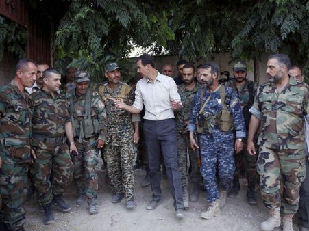 Assad wants to negotiate with Syrian rebels