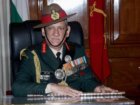 Army chief Bipin Rawat launches Whatsapp no. for soldiers to post their grievances