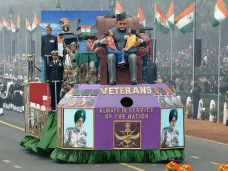 In Pics: Colourful tableau from 17 states took part during Republic Day celebrations