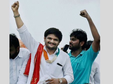 Hardik Patel says he doesn't believe in violence