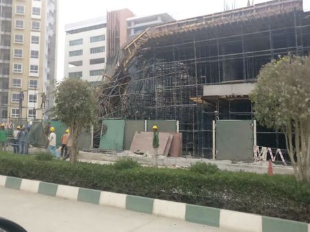 Three storey building collapses in Bengaluru