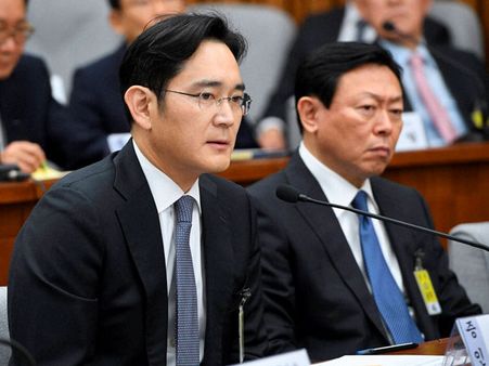 Samsung heir returns home after marathon questioning