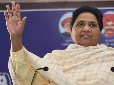 Mayawati calls Modi anti-minority; SP-Congress alliance 'worthless'