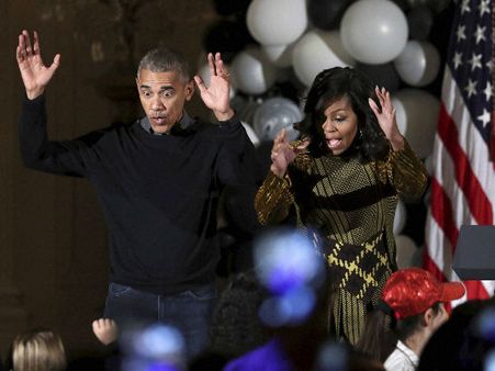 Barack Obama's first tweet post-presidency- 'Is this thing still on?'