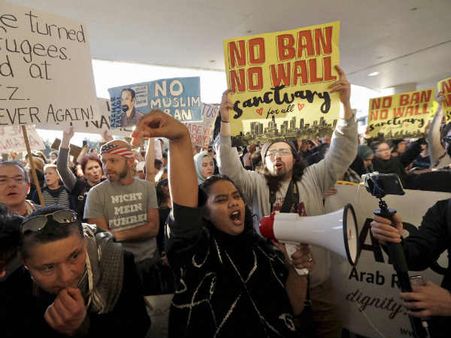 Reports say that US officials are checking Facebook profiles of immigrants