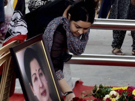 Jayalalithaa's niece announces official entry into politics, joins OPS