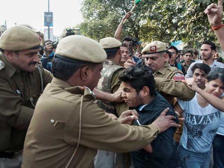 Rajnath Singh asks Delhi Police to act cautiously on Ramjas