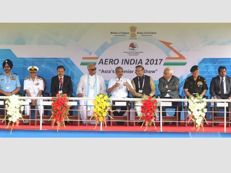 Parrikar makes his message to Pak clear during address at Aero India