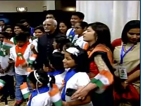 Ansari addresses Indians in Rwanda; says attacks on Africans in India ‘sporadic’