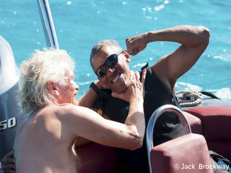 In Pics: Here's What Obama Did After Leaving White House