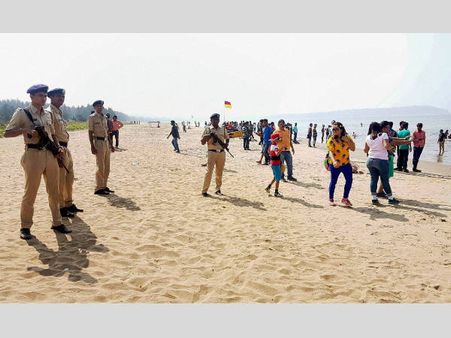 Goa tensed after Shiv Jayanti banner found torn