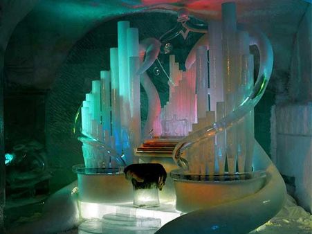 Mesmerising notes: Visionary sculptor builds world’s 1st ice ‘music’ cave