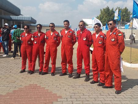 HAL's pride takes team Sarang to the skies at Aero India 2017