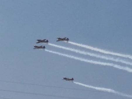 From UK with love, Yakovlevs put a heart in midair at Aero India 2017